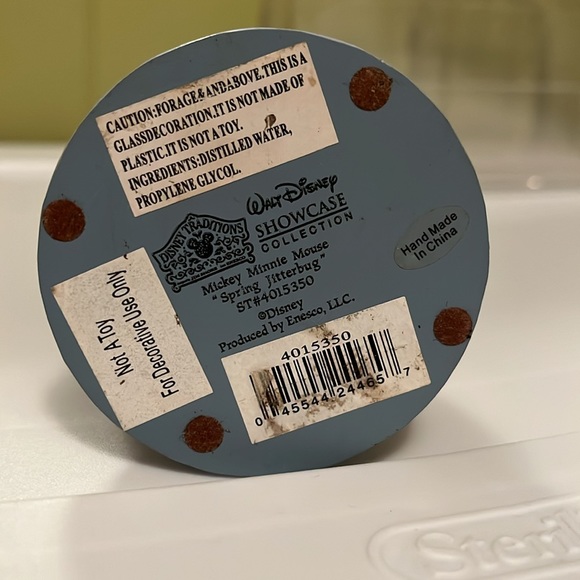 Vintage Walt Disney Mickey and Minnie Mouse Snowglobe - Picture 3 of 4